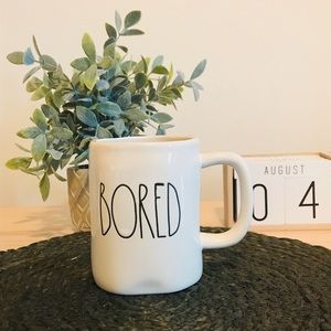 Rae Dunn Bored mug
